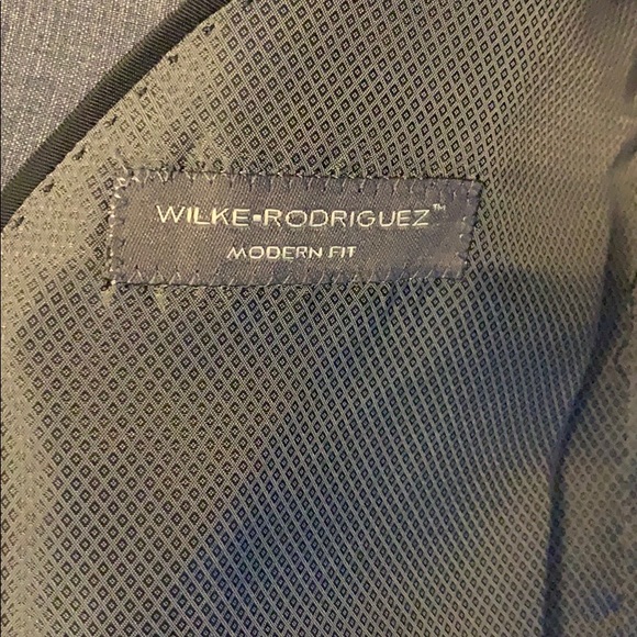 Wilke-Rodriguez Modern Fit Suit Top/Pant & vest - Picture 3 of 7